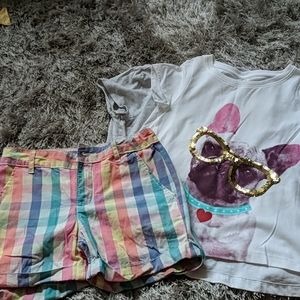 Lot of 2 shirts + 1 short